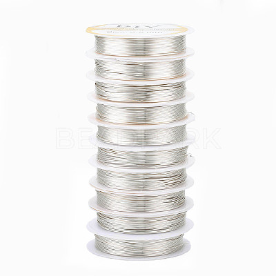 Round Copper Jewelry Wire CWIR-Q006-0.8mm-S-1