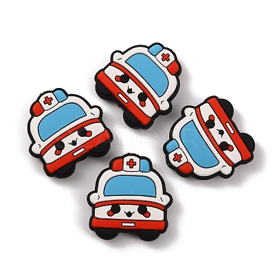 Hospital Theme Food Grade Eco-Friendly Silicone Beads SIL-WH0002-37C-1