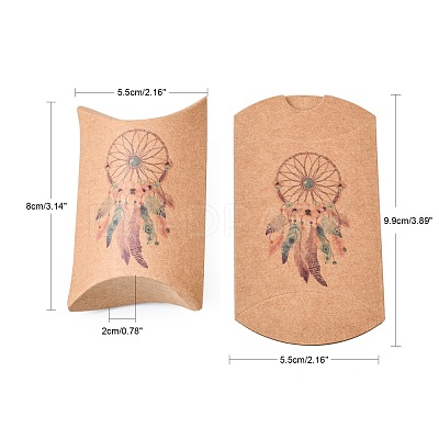 Paper Pillow Gift Boxes CON-J002-S-17A-1