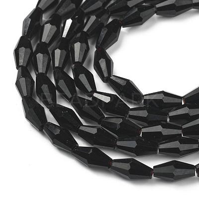 Opaque Glass Beads Strands GLAA-P001-03B-04-1