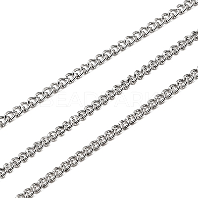 Tarnish Resistant 304 Stainless Steel Twisted Chains CHS-Q001-02-100m-1