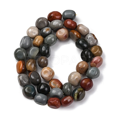 Natural Ocean Jasper Beads Strands G-G146-A12-01A-1