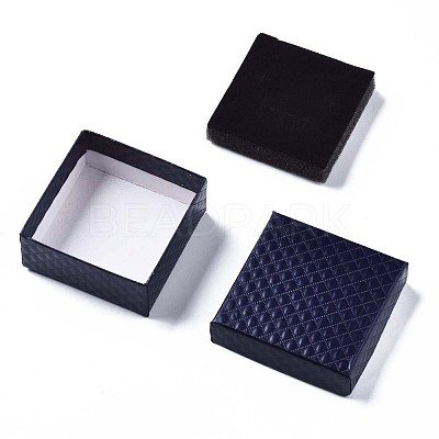 Square Cardboard Jewelry Boxes CBOX-N012-34A-1