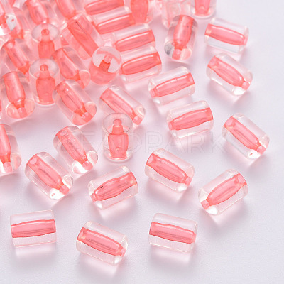 Transparent Acrylic Beads TACR-S154-17A-52-1