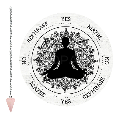 1Pc Cone/Spike/Pendulum Natural Rose Quartz Stone Pendants DIY-CP0007-71D-1