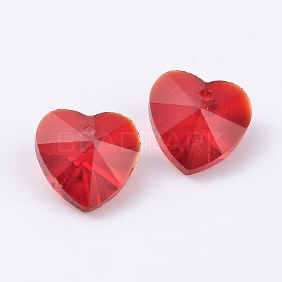 Romantic Valentines Ideas Glass Charms X-G030V10mm-09-1