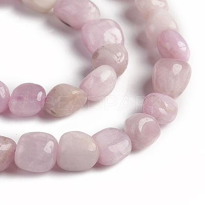 Natural Kunzite Beads Strands G-D0002-D68-1