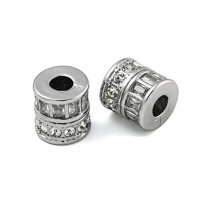 304 Stainless Steel Beads STAS-U007-18B-P-1
