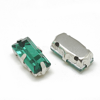 Sew on Rhinestone RGLA-T092-5x10mm-15P-1