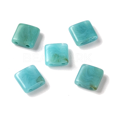 Opaque Acrylic Slide Charms OACR-Z010-01M-1