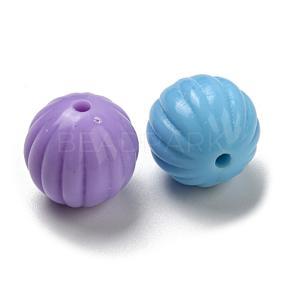 Opaque Acrylic Beads MACR-K350-01-1