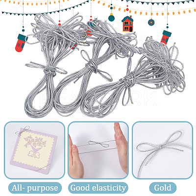 50Pcs Rubber Band Cable Ties for Gift Box DIY-CY0002-97B-1