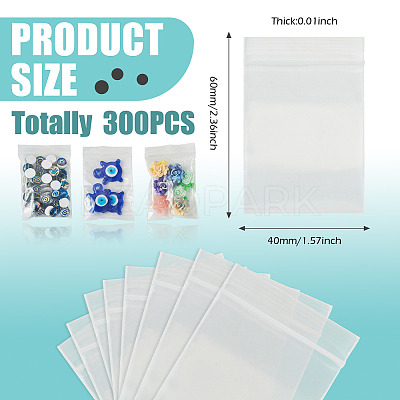 Transparent Plastic Resealable Packaging Bags OPP-TADJ0001-05E-1