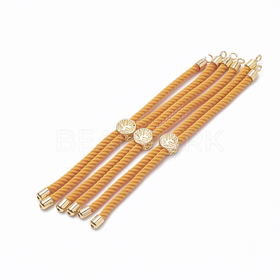 Nylon Twisted Cord Bracelet Making MAK-T003-13G-1