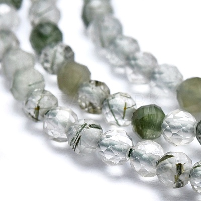 Natural Rutilated Quartz Beads Strands G-P438-C04-2.5mm-1