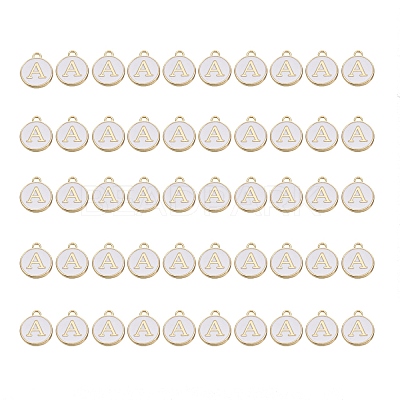 Golden Plated Alloy Charms ENAM-SZ0001-25A-A-1