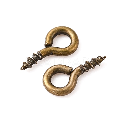 Iron Screw Eye Pin Peg Bails X-E561Y-AB-FF-1