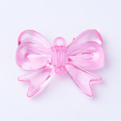 Transparent Acrylic Pendants TACR-S132-10-1