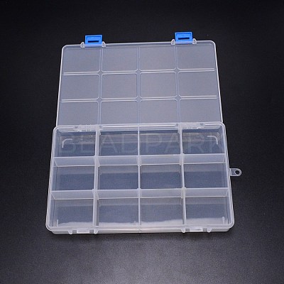 Rectangle PP Plastic Bead Storage Container CON-WH0080-79-1