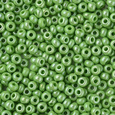 8/0 Czech Opaque Glass Seed Beads SEED-N004-003A-04-1