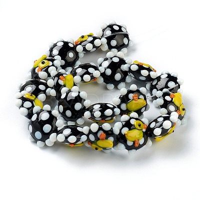 Handmade Lampwork Beads X1-LAMP-J092-01A-1