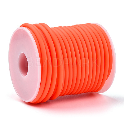 Hollow Pipe PVC Tubular Synthetic Rubber Cord RCOR-R007-4mm-04-1