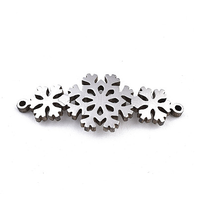 Non-Tarnish 304 Stainless Steel Link Connectors X-STAS-T059-17P-1