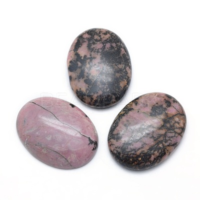 Natural Rhodonite Cabochons G-P393-I15-1
