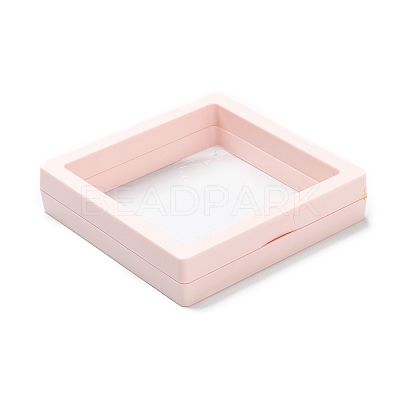 Square Transparent PE Thin Film Suspension Jewelry Display Box LS-X1-CON-D009-01A-04-1