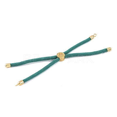 Nylon Cords Bracelet Makings Fit for Connector Charms AJEW-P116-01G-23-1