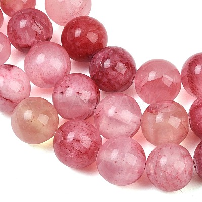 Natural Green Jade Graduated Beads Strands GG-CBA2AE1-A06-F-1