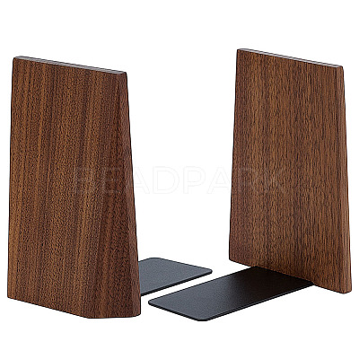 Wooden Bookends AJEW-WH0752-106-1