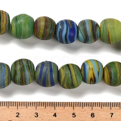 Handmade Lampwork Beads Strands LAMP-C016-03D-02-1