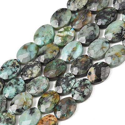 Natural African Turquoise(Jasper) Beads Strands G-H349-A01-16-1
