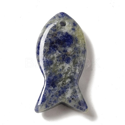 Natural Sodalite Pendants G-G932-B23-1