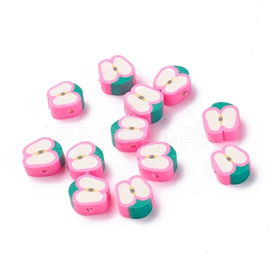 Handmade Polymer Clay Beads X-CLAY-R069-01C-01-1