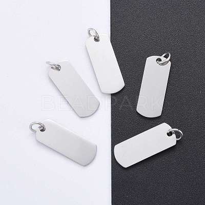 Tarnish Resistant 201 Stainless Steel Pendants STAS-S105-T632-1-1