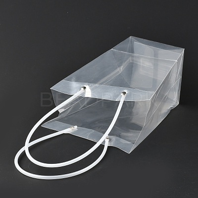 Valentine's Day Trapezoid PP Plastic Gift Bags ABAG-L015-01A-1