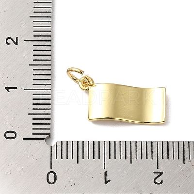 Rack Plating Brass Pendants X-KK-B092-08G-1