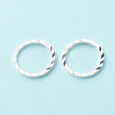 Brass Linking Rings KK-F831-018C-S-RS-1