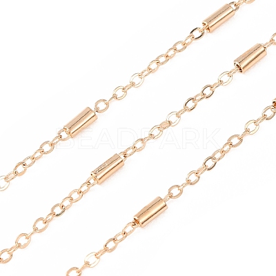 Brass Cable Chains KK-CBA8B26-01-1