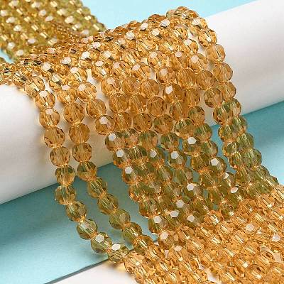 Transparent Glass Beads EGLA-A035-T6mm-D17-1