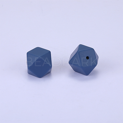 Hexagonal Silicone Beads SI-JX0020A-112-1