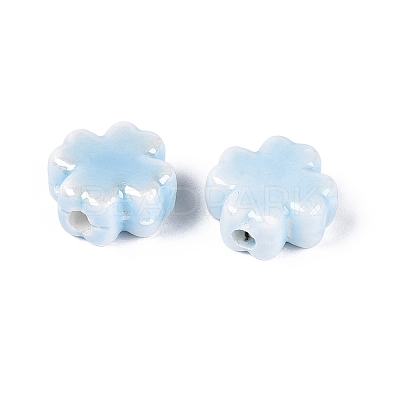 Handmade Porcelain Beads PORC-N012-09F-1