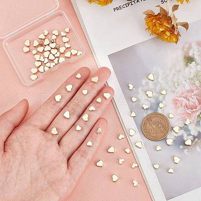 90Pcs 3 Style Brass Beads KK-PH0004-83-1