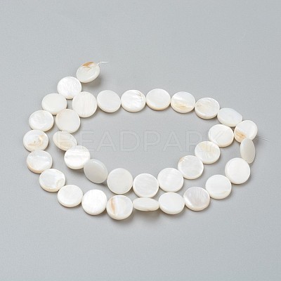 Natural Freshwater Shell Beads BSHE-I011-01E-02-1