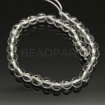 Natural Quartz Crystal Beads Strands X-G-C175-4mm-2-1