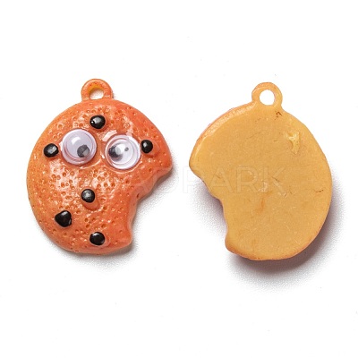 Opaque Resin Cabochons X-CRES-L015-D03-1