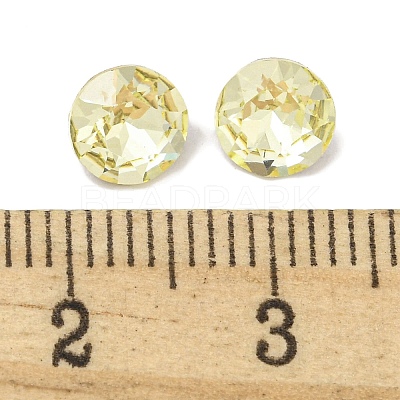 Glass Rhinestone Cabochons RGLA-L029-13B-213-1