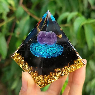 Orgonite Pyramid Resin Energy Generators PW-WG71921-01-1